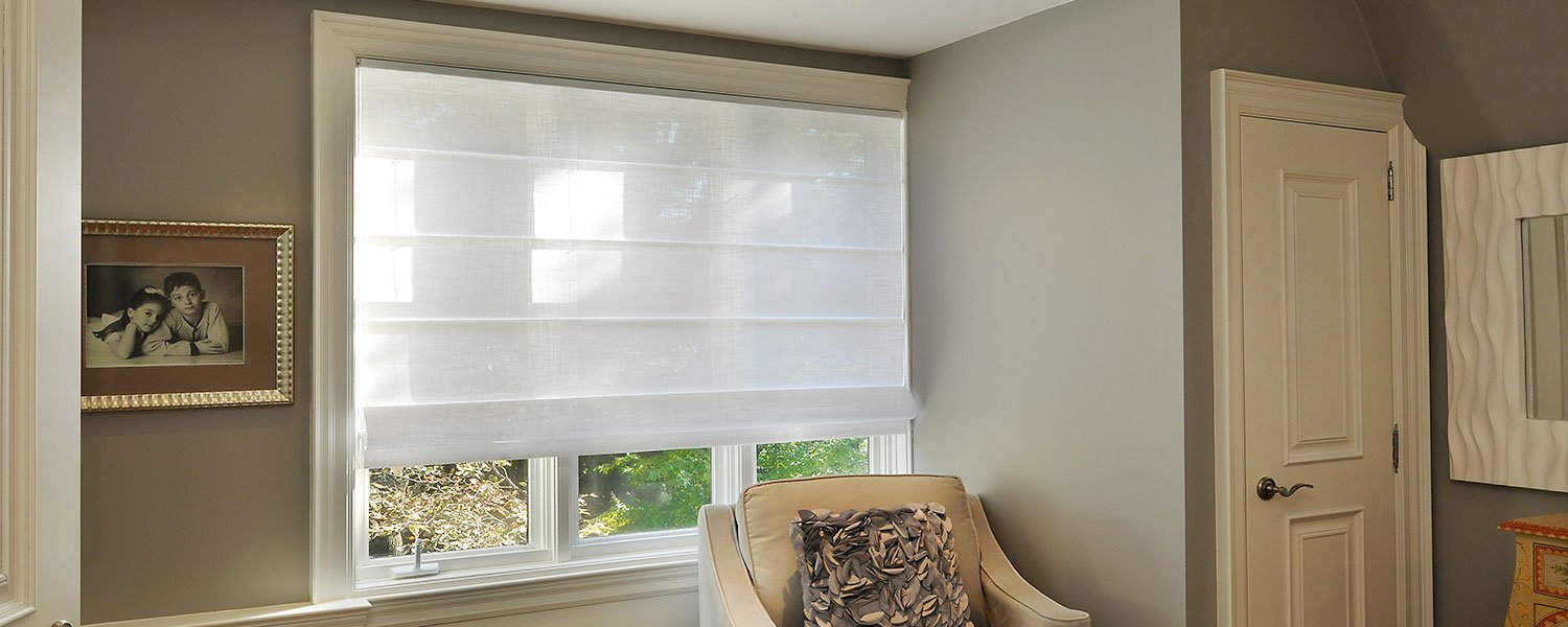 Roman shades