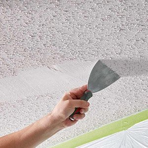 popcorn ceiling