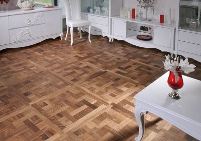 Hardwood engineered flooring