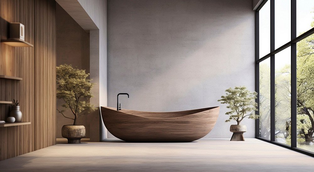 Concrete bathroom renovation flooring ideas